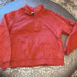 Burnt orange pullover